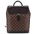 Mochila LOUIS VUITTON Damier Ebene Soho N51132 LV Auth ka6086 - vista 13