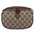 Borsa GUCCI GG Supreme Web Sherry Line PVC Beige Oro 007 58 6112 Auth 202703 D'oro - vista 13