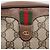 Borsa GUCCI GG Supreme Web Sherry Line PVC Beige Oro 007 58 6112 Auth 202703 D'oro - vista 17