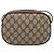 Borsa GUCCI GG Supreme Web Sherry Line PVC Beige Oro 007 58 6112 Auth 202703 D'oro - vista 2