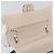 Borsa CHANEL Chain Matelasse 25 in jersey di cotone Nero Bianco gold CC Auth 202910SM D'oro - vista 20