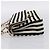 Borsa CHANEL Chain Matelasse 25 in jersey di cotone Nero Bianco gold CC Auth 202910SM D'oro - vista 3