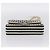 Borsa CHANEL Chain Matelasse 25 in jersey di cotone Nero Bianco gold CC Auth 202910SM D'oro - vista 5