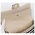 Borsa CHANEL Chain Matelasse 25 in jersey di cotone Nero Bianco gold CC Auth 202910SM D'oro - vista 8