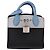 LOUIS VUITTON City Steamer Bag Charm Leather Black Silver LV Auth 202015 Nero Argento - vista 13