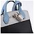 LOUIS VUITTON City Steamer Bag Charm Leather Black Silver LV Auth 202015 Nero Argento - vista 18