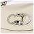 Salvatore Ferragamo Hand Bag Leather 2way Ivory Silver Auth 199898 Silvery Cream - view 20