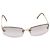 CHANEL CC Randlose Strass-Sonnenbrille aus Metall Brown CC Auth am12579M Braun - Ansicht 2