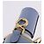 FENDI Dispenser Holder Pouch Leder Hellblau Gold Auth 202153M Golden - Ansicht 19