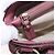Borsa Tote GUCCI GG Canvas Guccissima Pelle Rosa Oro 296835 Auth 200972V D'oro - vista 24
