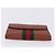 Billetera bifold GUCCI Web Sherry Line de cuero marrón 035 184 1647 Auth 203367A Castaño - vista 6