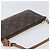 LOUIS VUITTON Monogram Pochette Accessoires Pouch M51980 LV Auth BA15721 - view 6