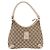 Borsa a tracolla GUCCI GG Canvas Beige Gold 130738 Auth am12619V D'oro - vista 13