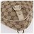 Borsa a tracolla GUCCI GG Canvas Beige Gold 130738 Auth am12619V D'oro - vista 15