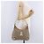 Borsa a tracolla GUCCI GG Canvas Beige Gold 130738 Auth am12619V D'oro - vista 26