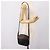LOEWE Shoulder Bag Leather Black Gold Tone Auth 201277 - view 20