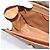 Céline Bolsa de Ombro Circular CELINE Macadam Canvas PVC Couro Marrom Dourado Auth 202926 - vista 18
