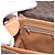 Céline Bolsa de Ombro Circular CELINE Macadam Canvas PVC Couro Marrom Dourado Auth 202926 - vista 19