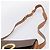 Céline Bolsa de Ombro Circular CELINE Macadam Canvas PVC Couro Marrom Dourado Auth 202926 - vista 8