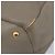 PRADA Handtasche Vittero Dino Leather 2way Grau Gold Auth 202933V Braun Golden - Ansicht 16