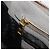 PRADA Handtasche Vittero Dino Leather 2way Grau Gold Auth 202933V Braun Golden - Ansicht 25