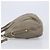 PRADA Handtasche Vittero Dino Leather 2way Grau Gold Auth 202933V Braun Golden - Ansicht 4