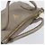PRADA Handtasche Vittero Dino Leather 2way Grau Gold Auth 202933V Braun Golden - Ansicht 6