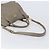 PRADA Handtasche Vittero Dino Leather 2way Grau Gold Auth 202933V Braun Golden - Ansicht 9