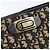 Borsa a tracolla Christian Dior Trotter Canvas Navy Gold Auth 203401 D'oro Blu navy - vista 19