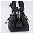 Borsa a Mano CHANEL Pelle Caviar Nero Argento CC Auth 203129V - vista 4