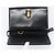 Borsa a tracolla Salvatore Ferragamo in pelle nera e oro Auth 202612 Nero - vista 10