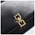 Borsa a tracolla Salvatore Ferragamo in pelle nera e oro Auth 202612 Nero - vista 17