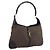 Borsa a tracolla GUCCI Bamboo Jackie Canvas Brown Gold 001 4061 Auth 203473V Marrone D'oro