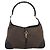 Borsa a tracolla GUCCI Bamboo Jackie Canvas Brown Gold 001 4061 Auth 203473V Marrone D'oro - vista 13