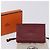 Hermès HERMES Calvi Card Case Leather Red Auth 202724M - view 12
