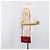 Borsa a tracolla PRADA Saffiano Red Gold Tone Auth ka6160 Rosso - vista 23
