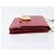 Borsa a tracolla PRADA Saffiano Red Gold Tone Auth ka6160 Rosso - vista 3