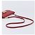 Borsa a tracolla PRADA Saffiano Red Gold Tone Auth ka6160 Rosso - vista 7