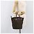 Borsa a mano FENDI Zucca Canvas Nero Marrone Auth 202954 - vista 21