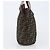 Borsa a mano FENDI Zucca Canvas Nero Marrone Auth 202954 - vista 4