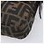 FENDI Zucca Canvas Mamma Baguette Schultertasche Braun Schwarz Auth BA15632V - Ansicht 14