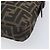 FENDI Zucca Canvas Mamma Baguette Schultertasche Braun Schwarz Auth BA15632V - Ansicht 16