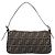 FENDI Zucca Canvas Mamma Baguette Schultertasche Braun Schwarz Auth BA15632V - Ansicht 2