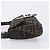 FENDI Zucca Canvas Mamma Baguette Schultertasche Braun Schwarz Auth BA15632V - Ansicht 4