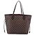 Borsa Tote LOUIS VUITTON Damier Ebene Neverfull MM N51105 LV Auth 203271A - vista 2