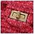 Borsa a tracolla CHANEL Chain Matelasse 2.55 Tweed Pink Gold CC Auth 203324SM Rosa D'oro - vista 19