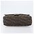 FENDI Zucca Canvas Mamma Baguette Schultertasche Braun Schwarz Auth 200697A - Ansicht 5
