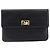 Céline Bolso de mano CELINE de cuero negro y oro Auth mr2864A Dorado - vista 13