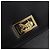 Céline Bolso de mano CELINE de cuero negro y oro Auth mr2864A Dorado - vista 17