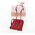 Miu Miu Matelasse Shoulder Pouch Leather Red Gold Tone Auth SW2692M Rosso - vista 12